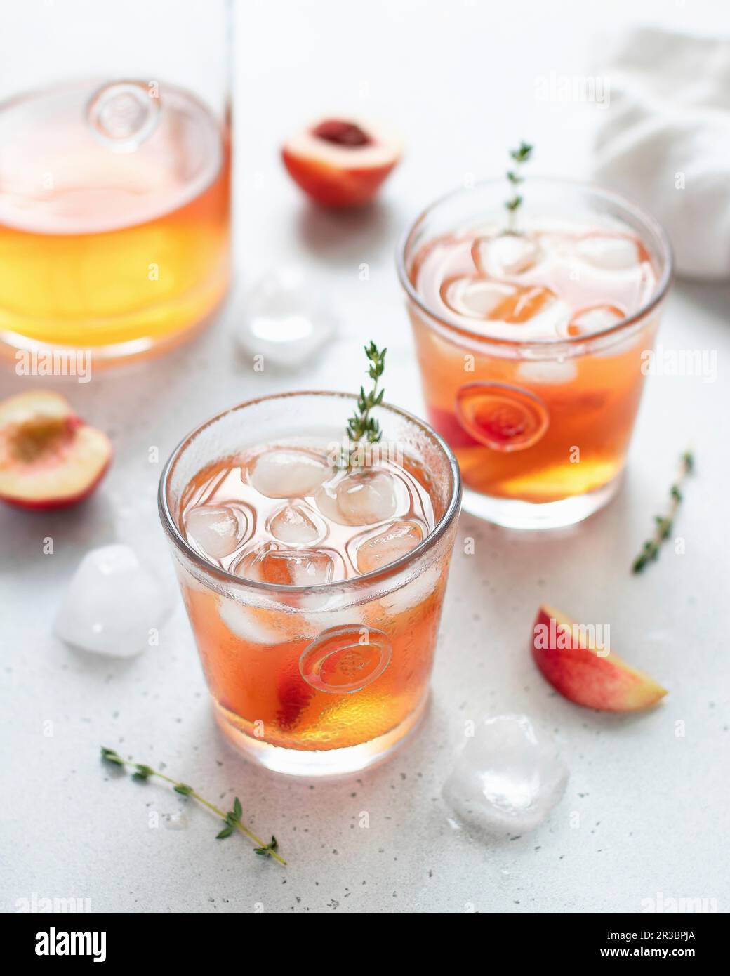Nectarine recipe hi-res stock photography and images - Alamy