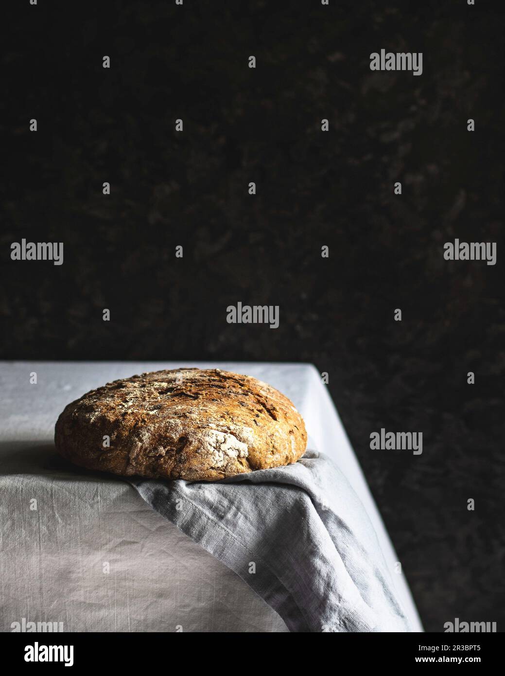 No knead bread Stock Photo - Alamy
