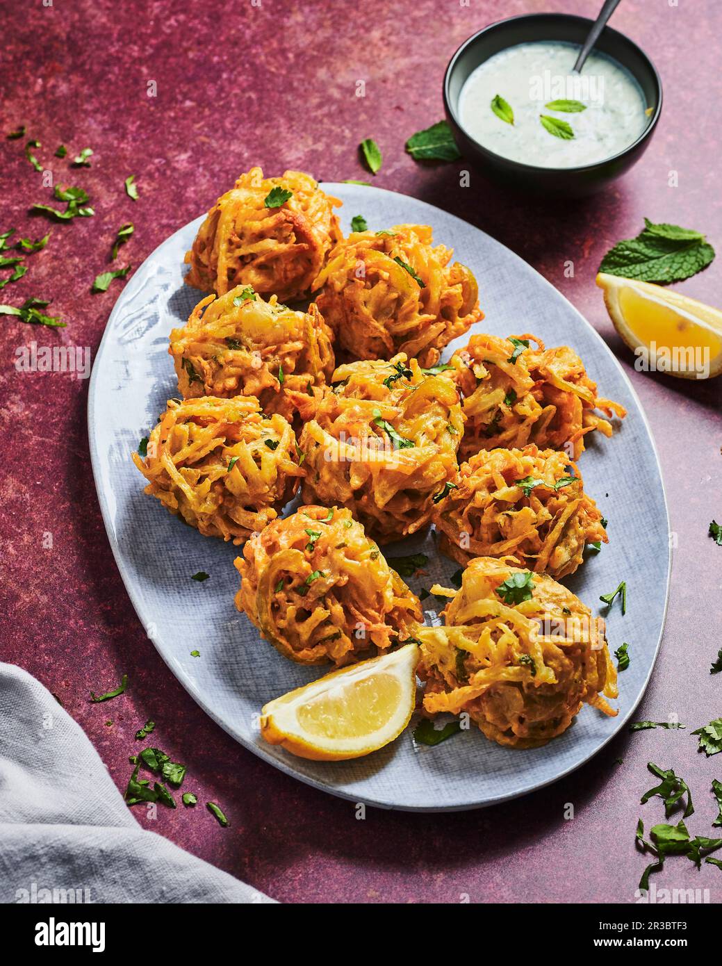 Onion Bhaji (India Stock Photo Alamy