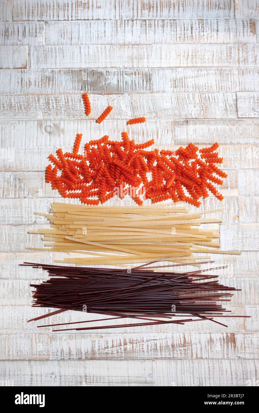 Gluten-free pasta Stock Photo