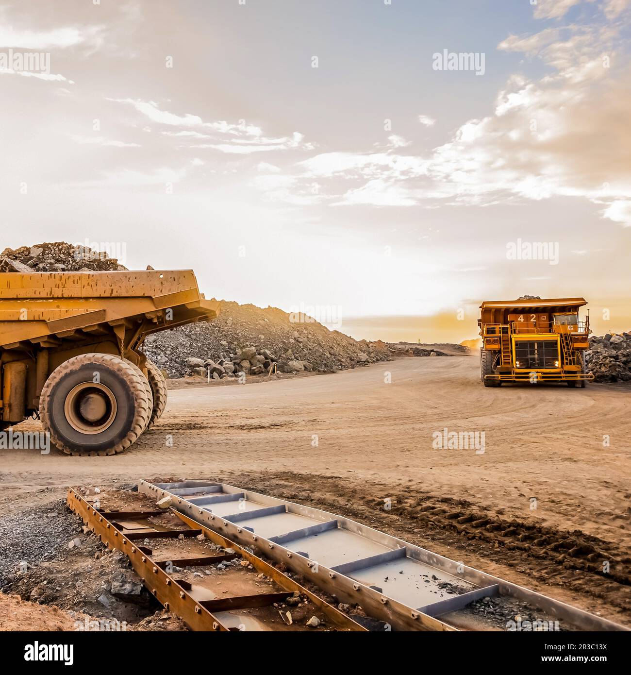 Platinum Palladium Mining and processing Stock Photo - Alamy