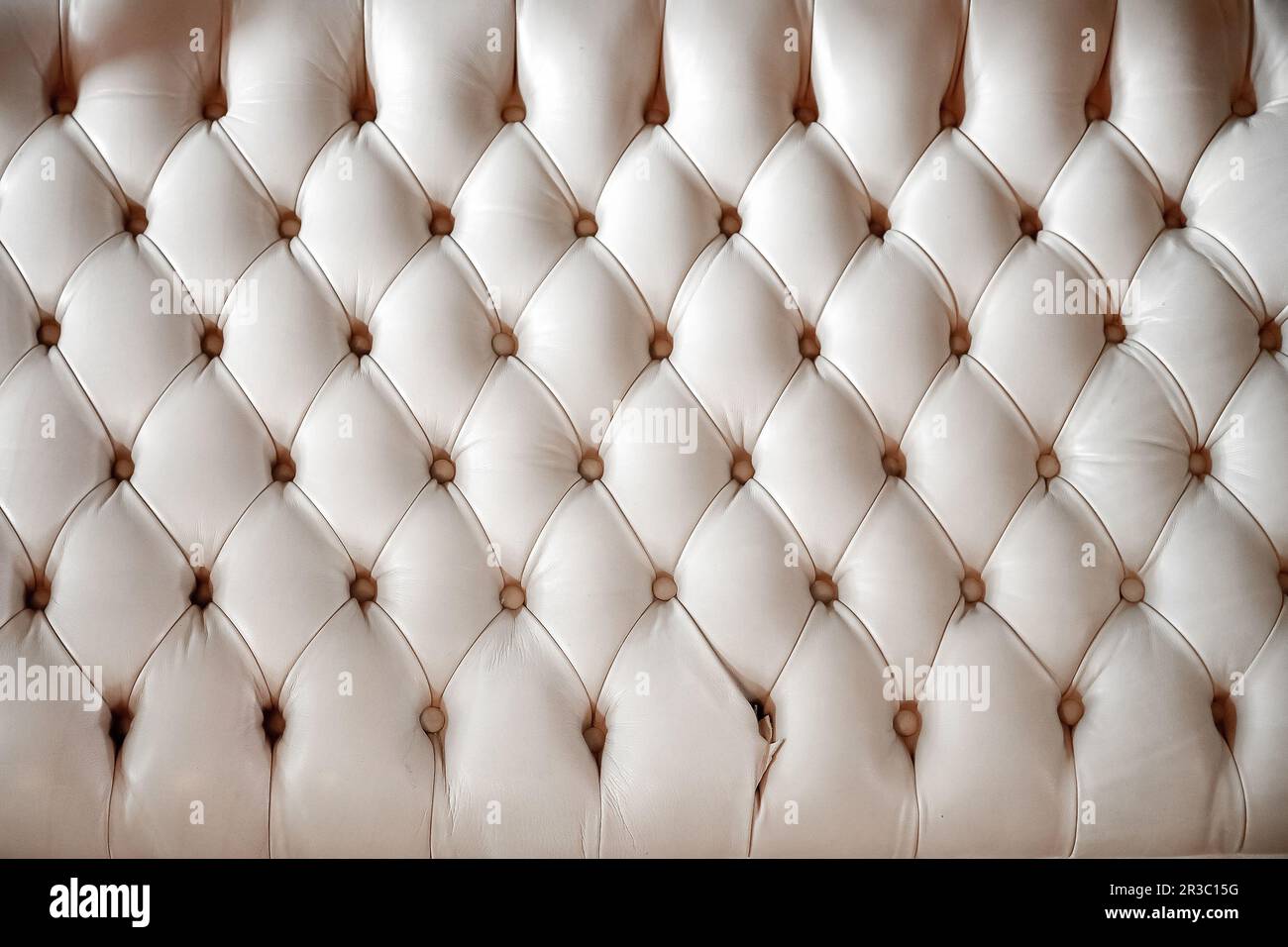 Leather couch pattern texture for design background Stock Photo