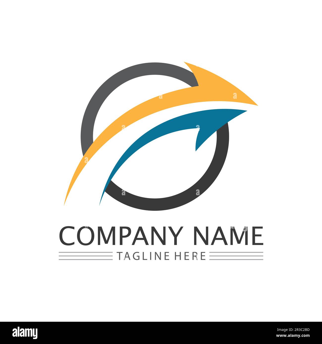 Arrow vector illustration icon Logo Template design Stock Vector Image ...