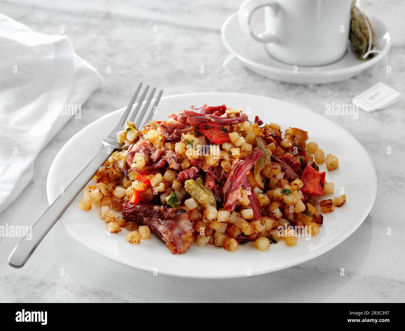 Corned beef hash Stock Photo - Alamy