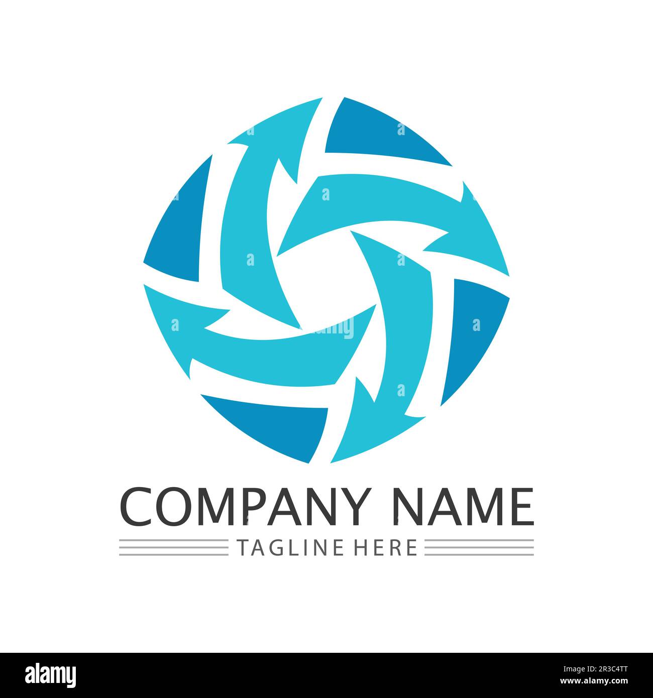 Arrow vector illustration icon Logo Template design Stock Vector Image ...