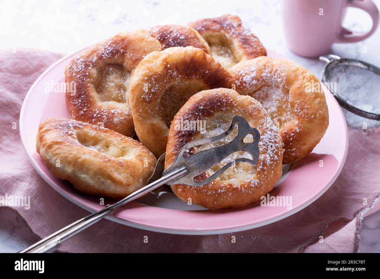 Bavarian Auszogne (vegan Stock Photo - Alamy