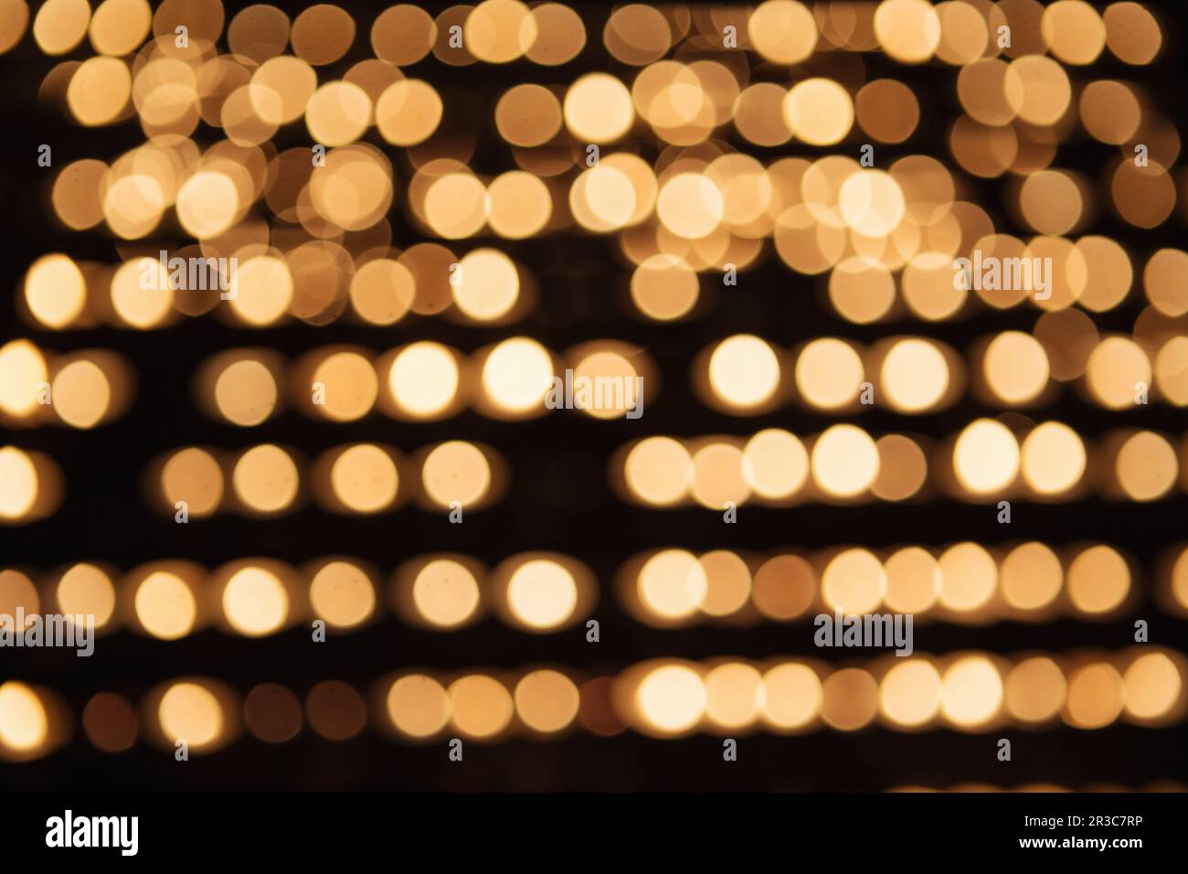 Bokeh lights. Beautiful Christmas background. Gold abstract bokeh background Stock Photo