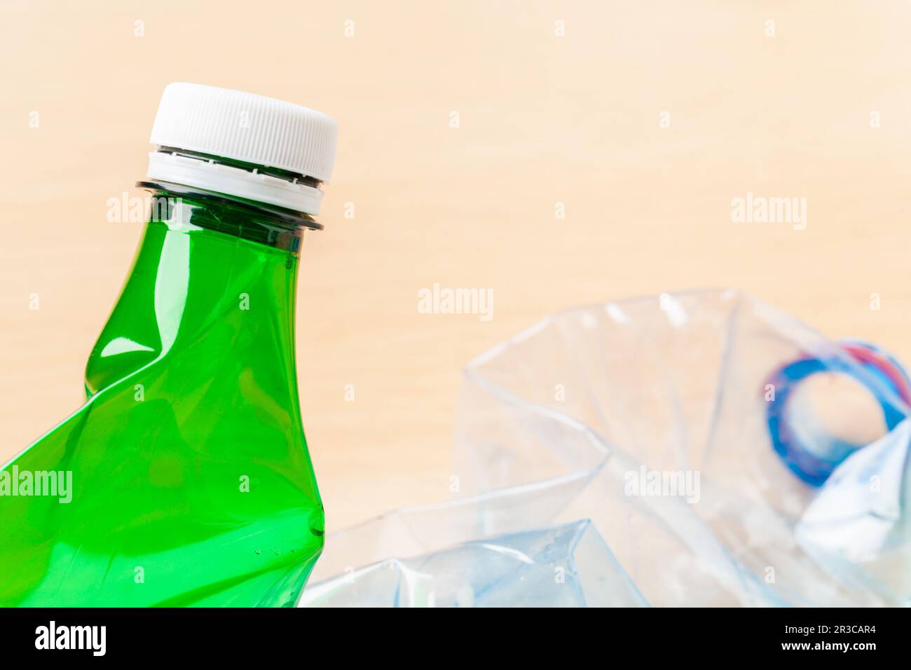 Selective focus,plastic bottle for recycle waste Stock Photo - Alamy