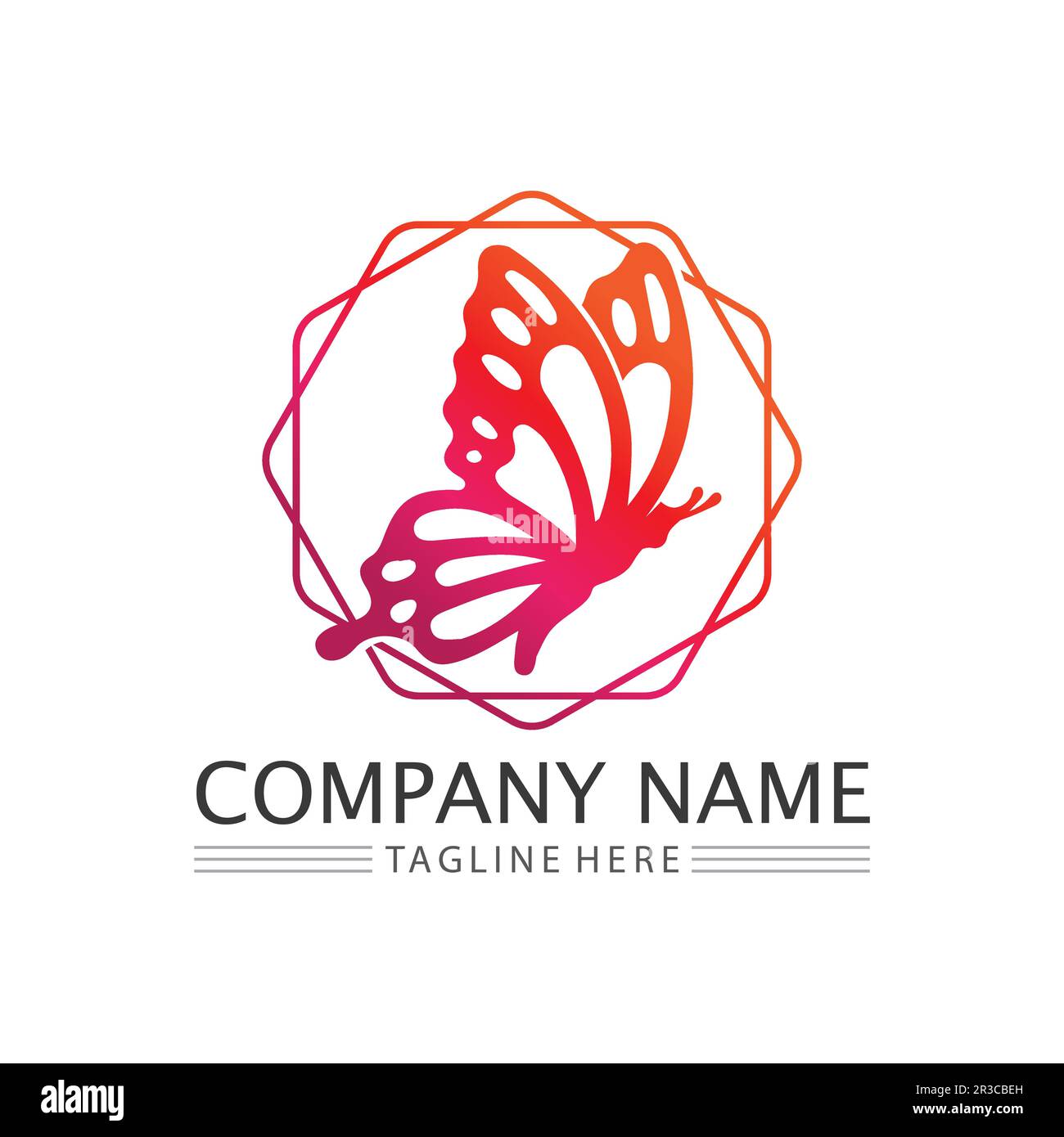 Beauty Butterfly Vector icon Animal insect design Stock Vector Image ...
