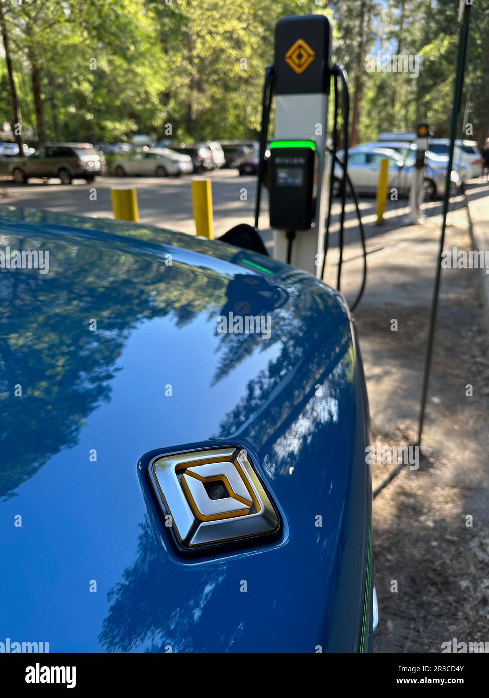 Rivian truck charging hires stock photography and images Alamy
