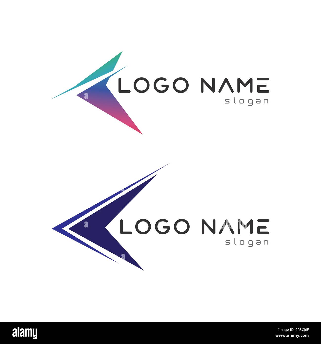 Arrow vector illustration icon Logo Template design Stock Vector Image ...