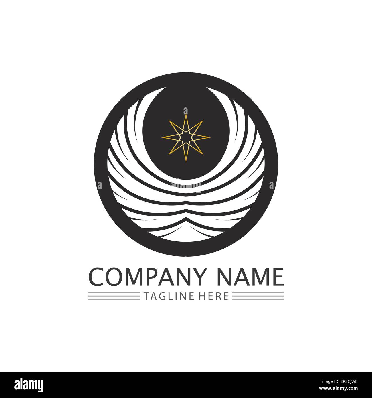 Falcon Eagle Bird Logo Template Vector Icon Stock Vector Image & Art