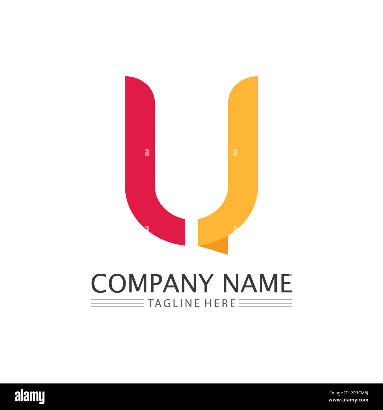 Initial letter U logo business and design icon vector Stock Vector ...