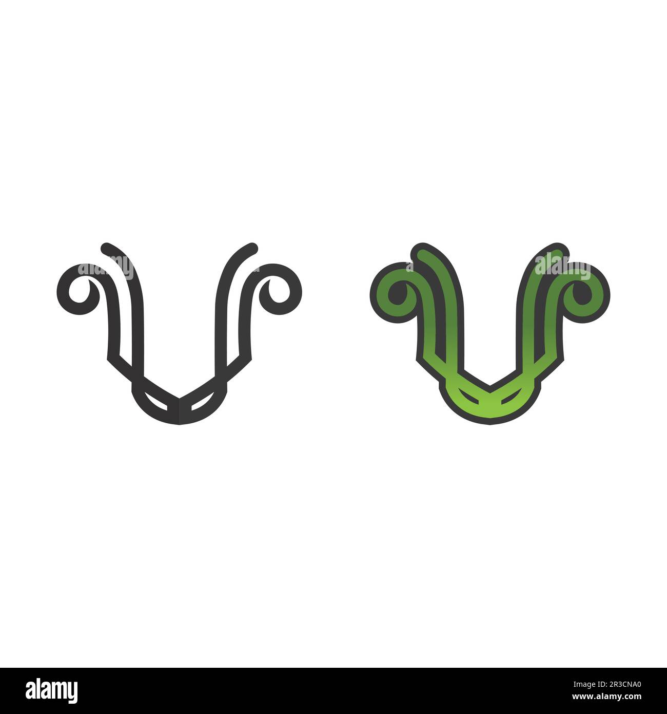 Initial letter U logo business and design icon vector Stock Vector ...