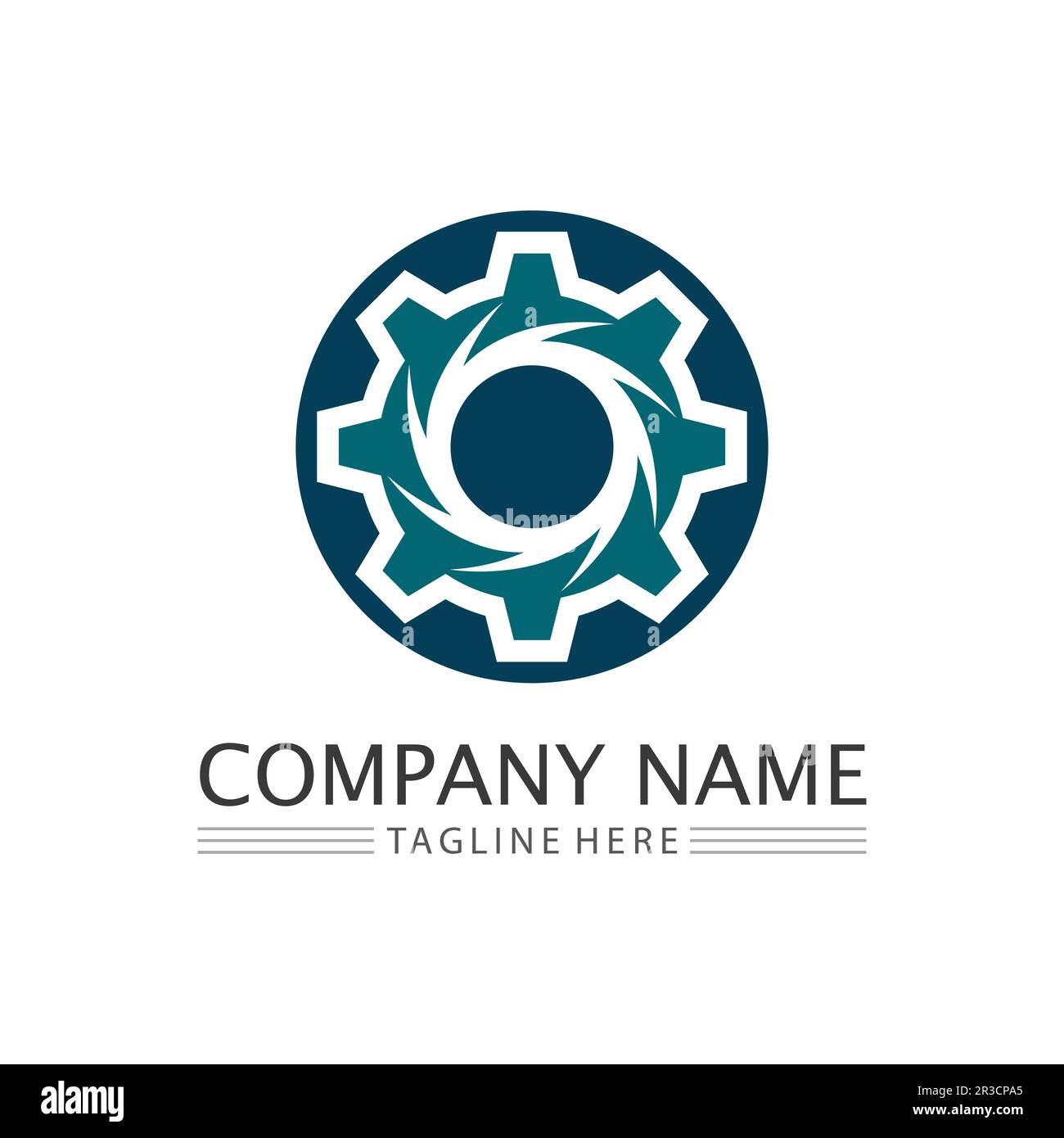 Gear Logo Template vector icon illustration design Stock Vector Image ...