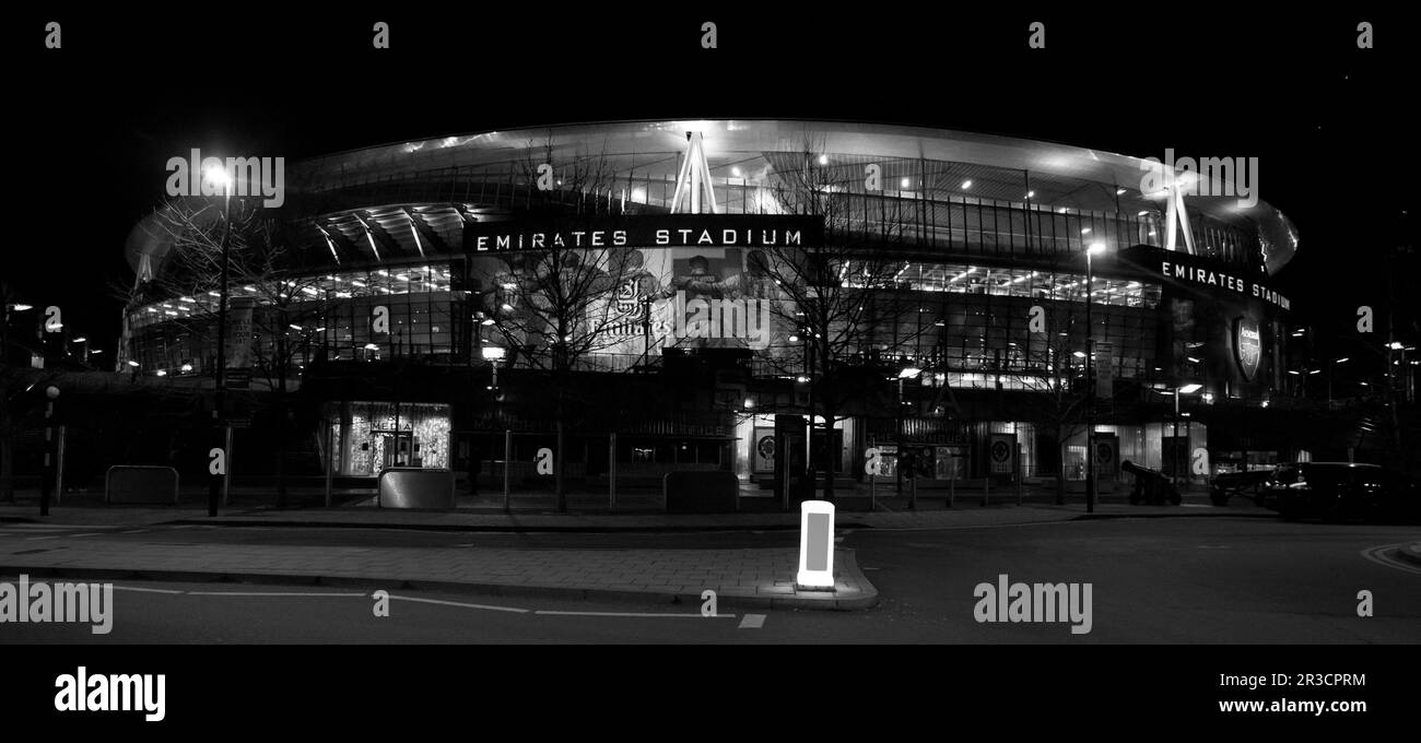 The emirates stadium view Black and White Stock Photos & Images Alamy