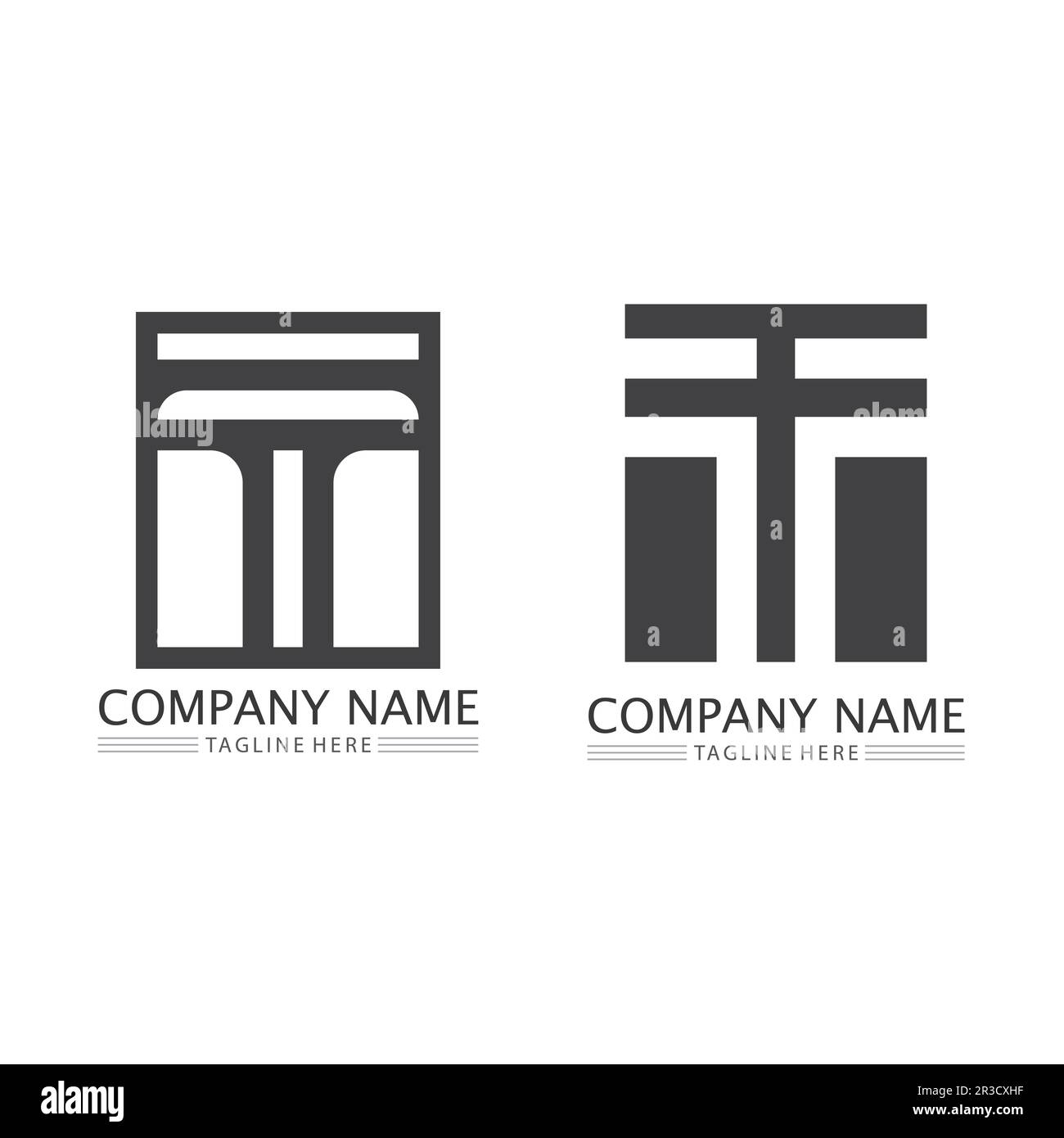 letter T logo image and font T design graphic vector Stock Vector Image ...