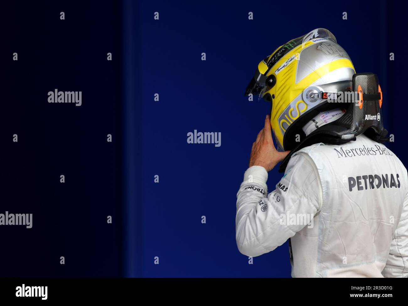 Nico Rosberg (GER), Mercedes GP 20.04.2013. Formula 1 World Championship, Rd 4, Bahrain Grand Prix, Sakhir, Bahrain, Qualifying Day, Credit:FOTOSPORTS Stock Photo