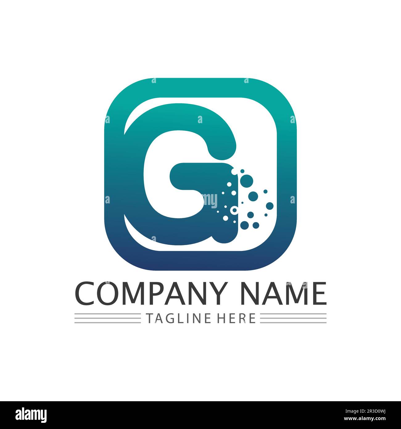 G Letter vector illustration icon Logo Template design Stock Vector ...