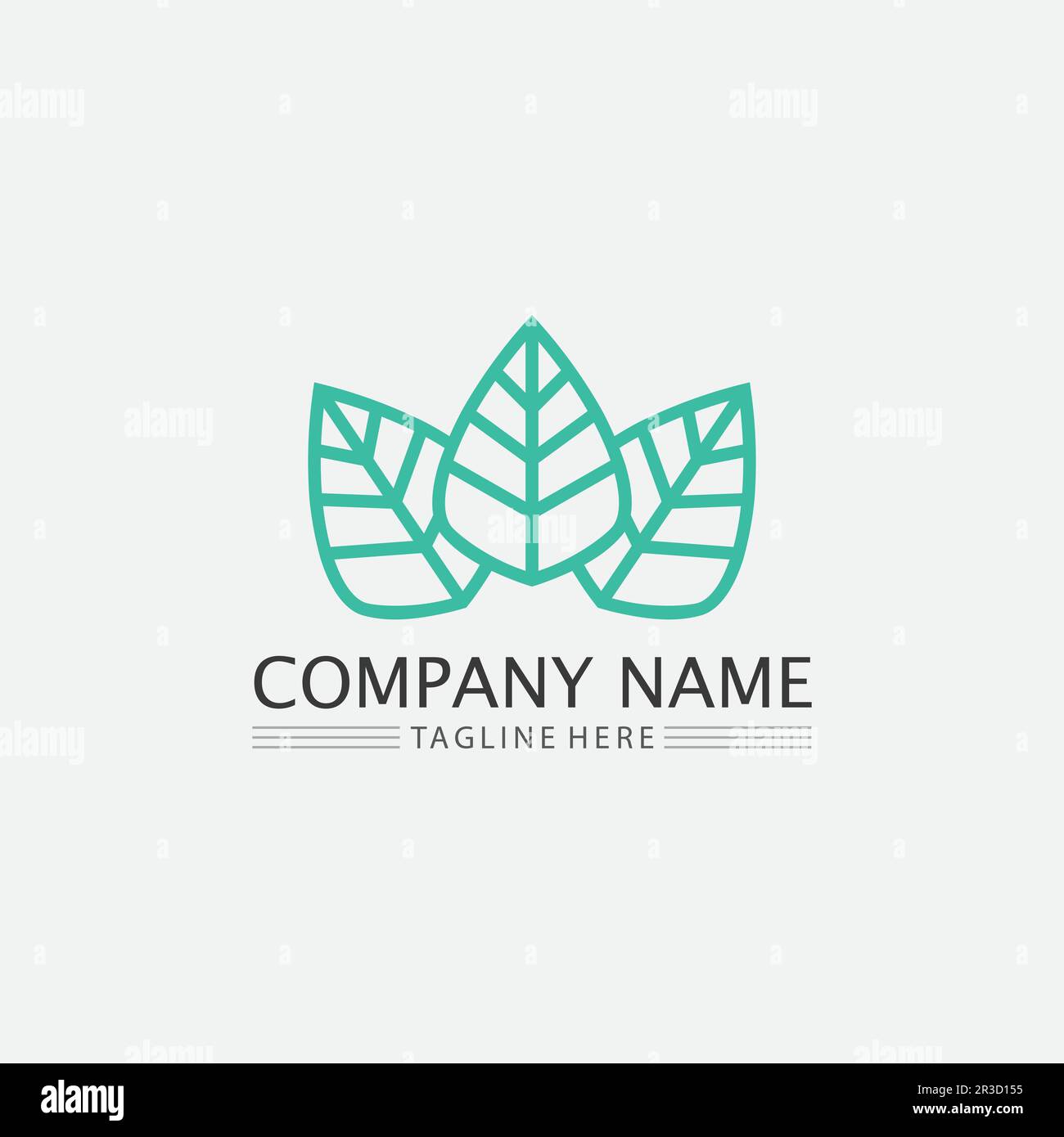 Tree leaf vector and green logo design friendly concept Stock Vector ...