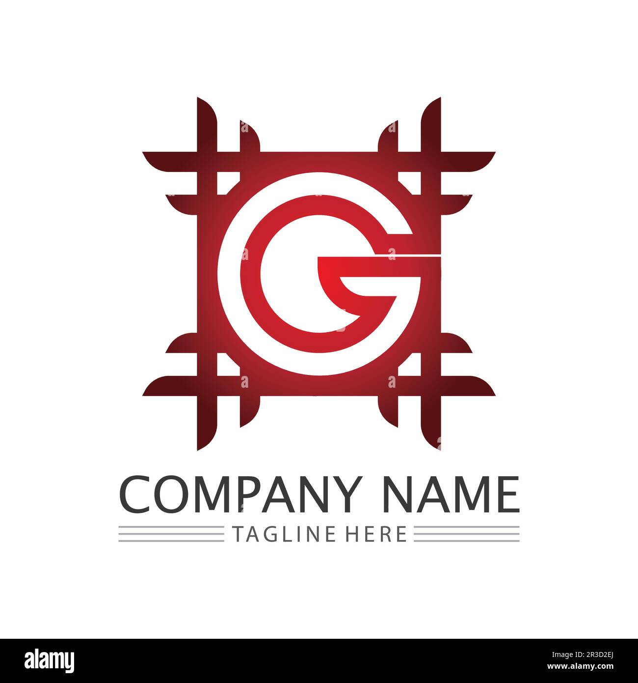 G Letter vector illustration icon Logo Template design Stock Vector ...