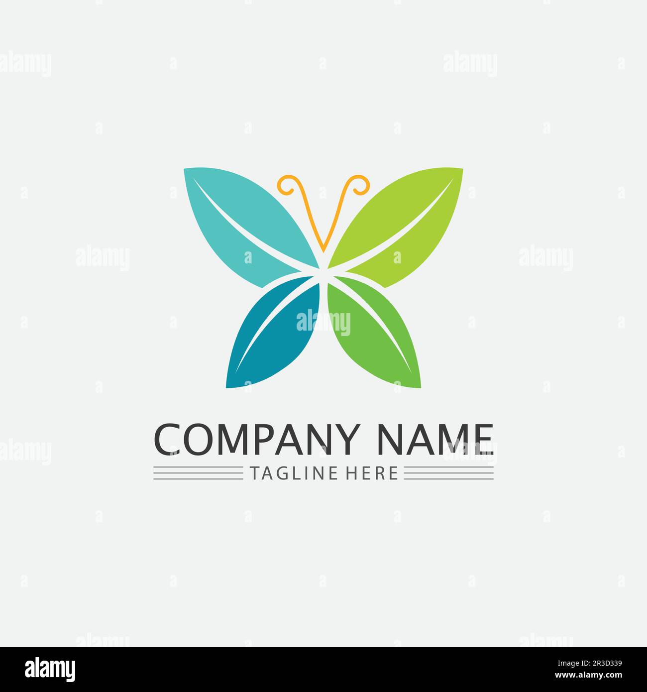 LEAF AND NATURE TREE LOGO FOR BUSINESS VECTOR GREEN PLANT ECOLOGY ...