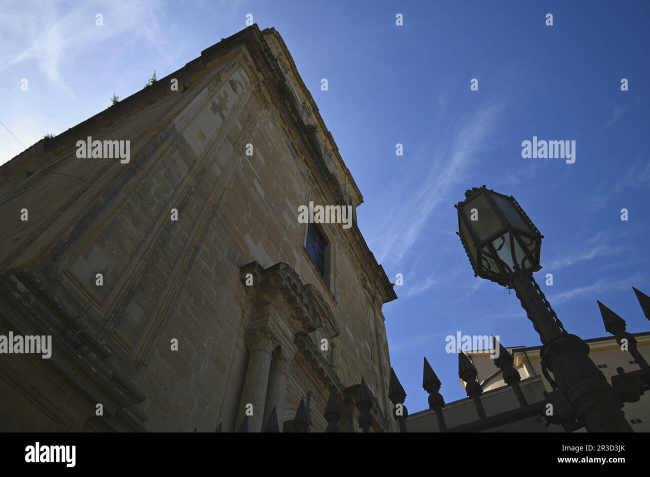 Landscape With Scenic Exterior View Of The Baroque Style Santuario Di