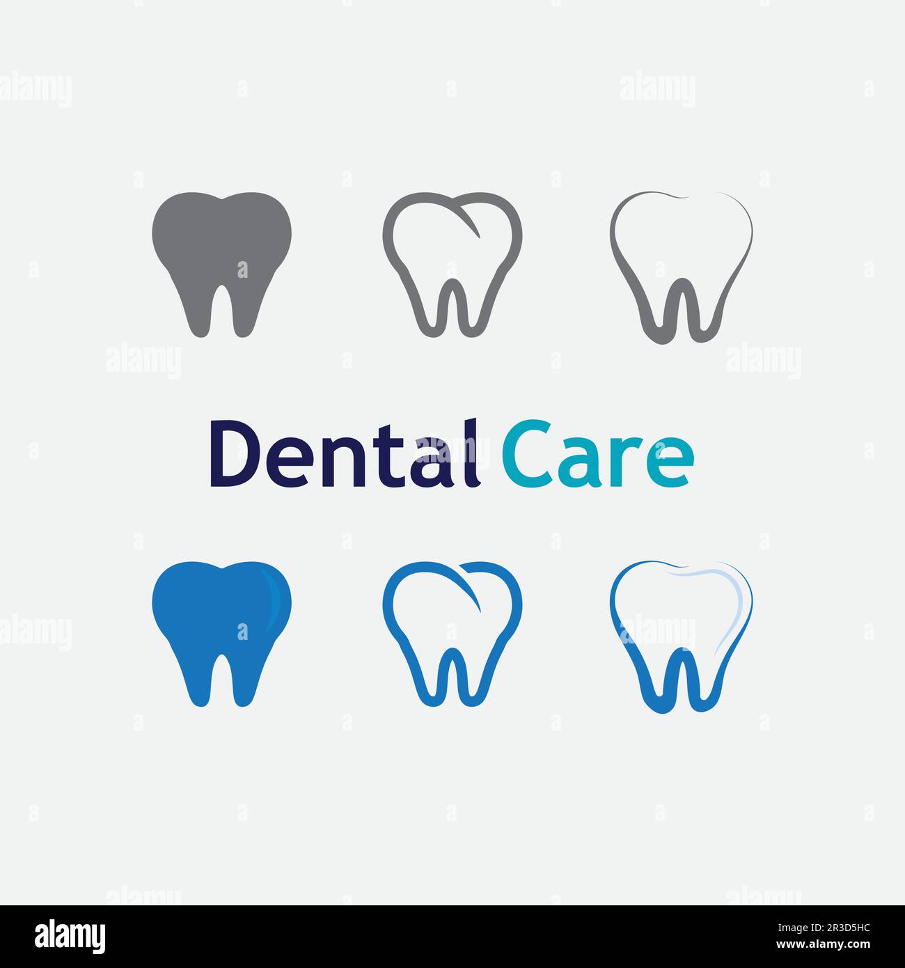 Dental and tooth logo Template vector illustration icon design Stock ...