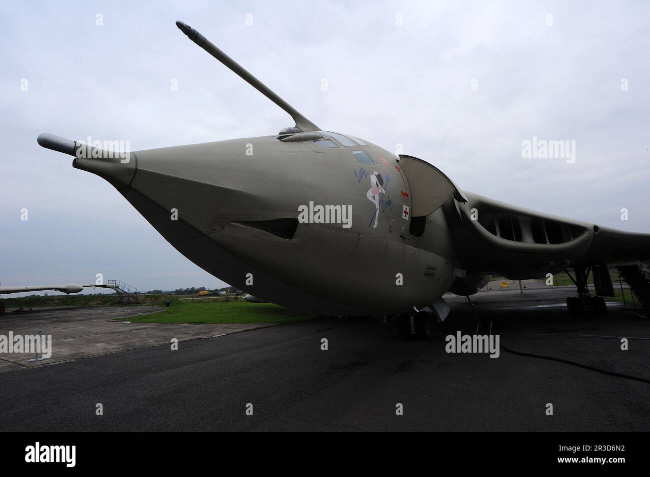 Victor XL231 'Lusty Lindy' at the Yorkshire Air Museum, Elvington. Stock Photo