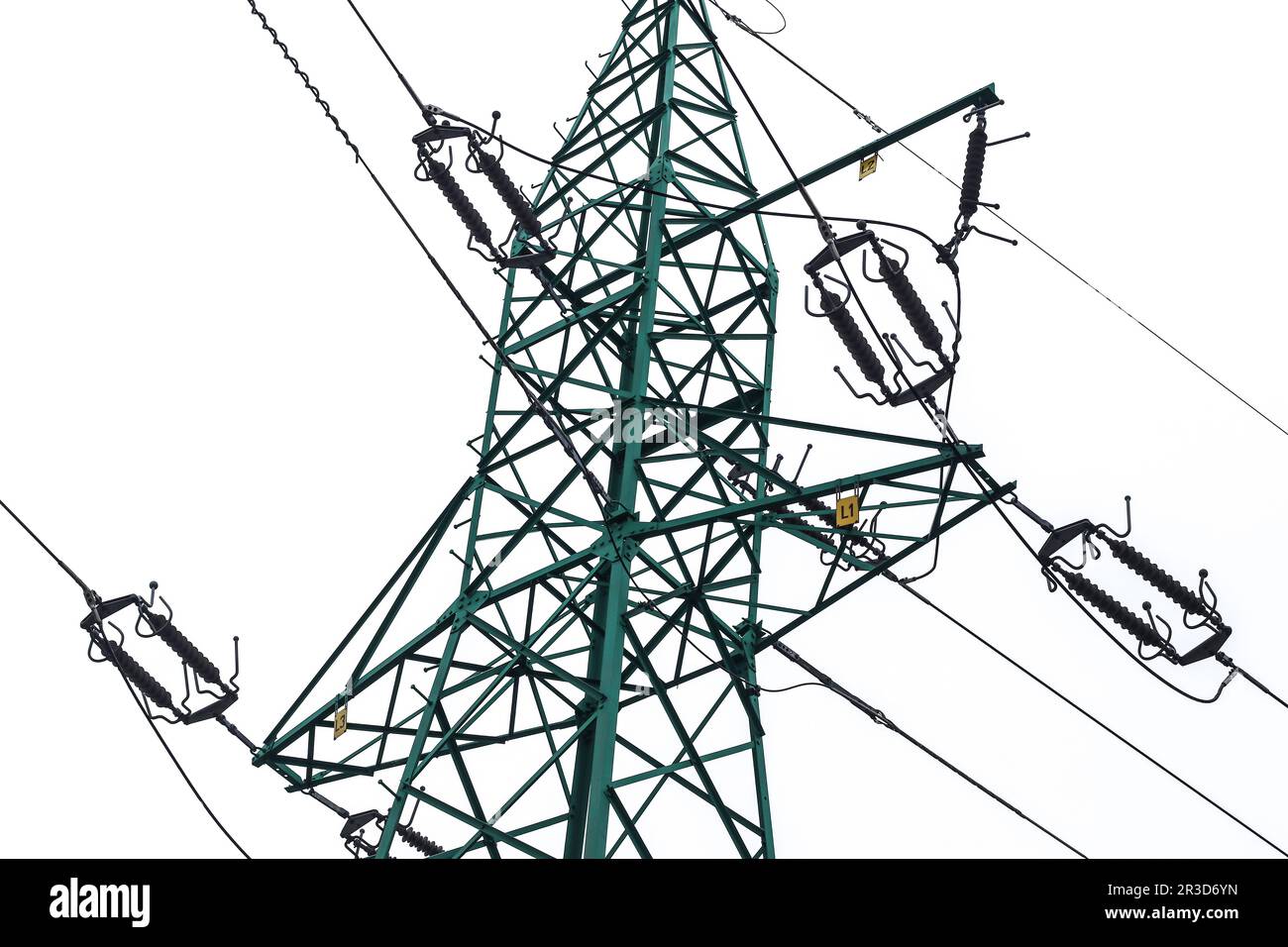 Power transmission pylon Stock Photo Alamy