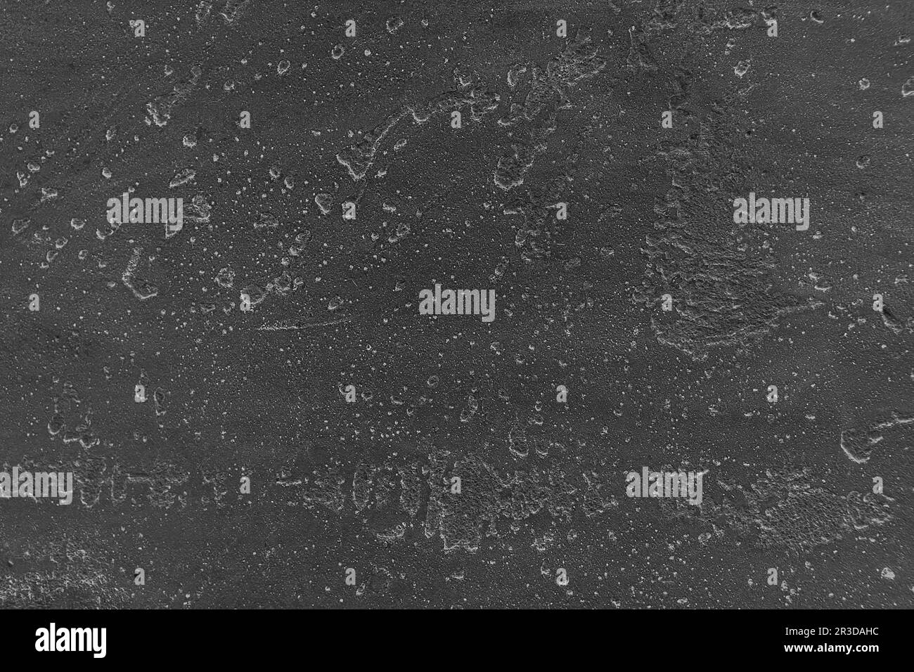 Texture of black stone for background. slate texture, concrete floor texture use for background. Stock Photo