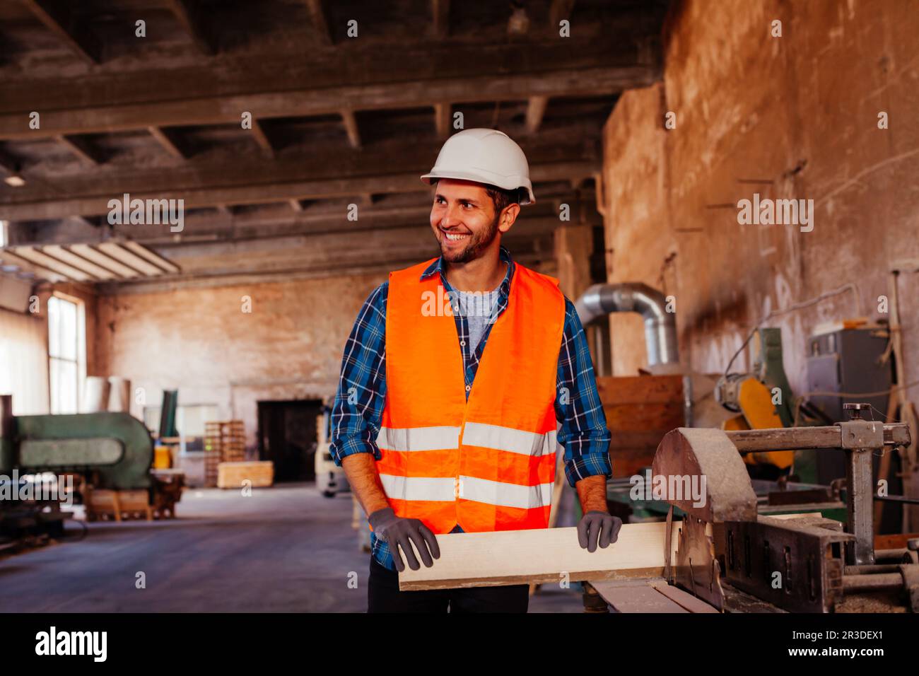 Construction helmet hard hat portrait hi-res stock photography and ...