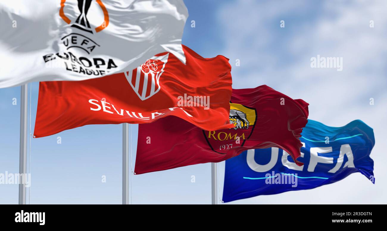 Ac Roma Flag Roma fc logo hi-res stock photography and images - Alamy