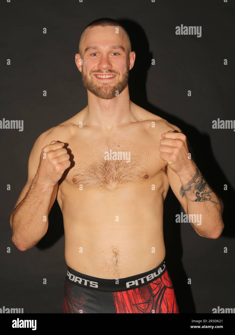 German MMA welterweight martial artist Niklas Stolze from La Onda Fight