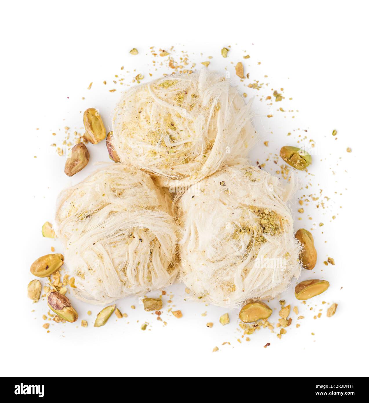 Tasty Turkish Pismaniye on white background Stock Photo - Alamy