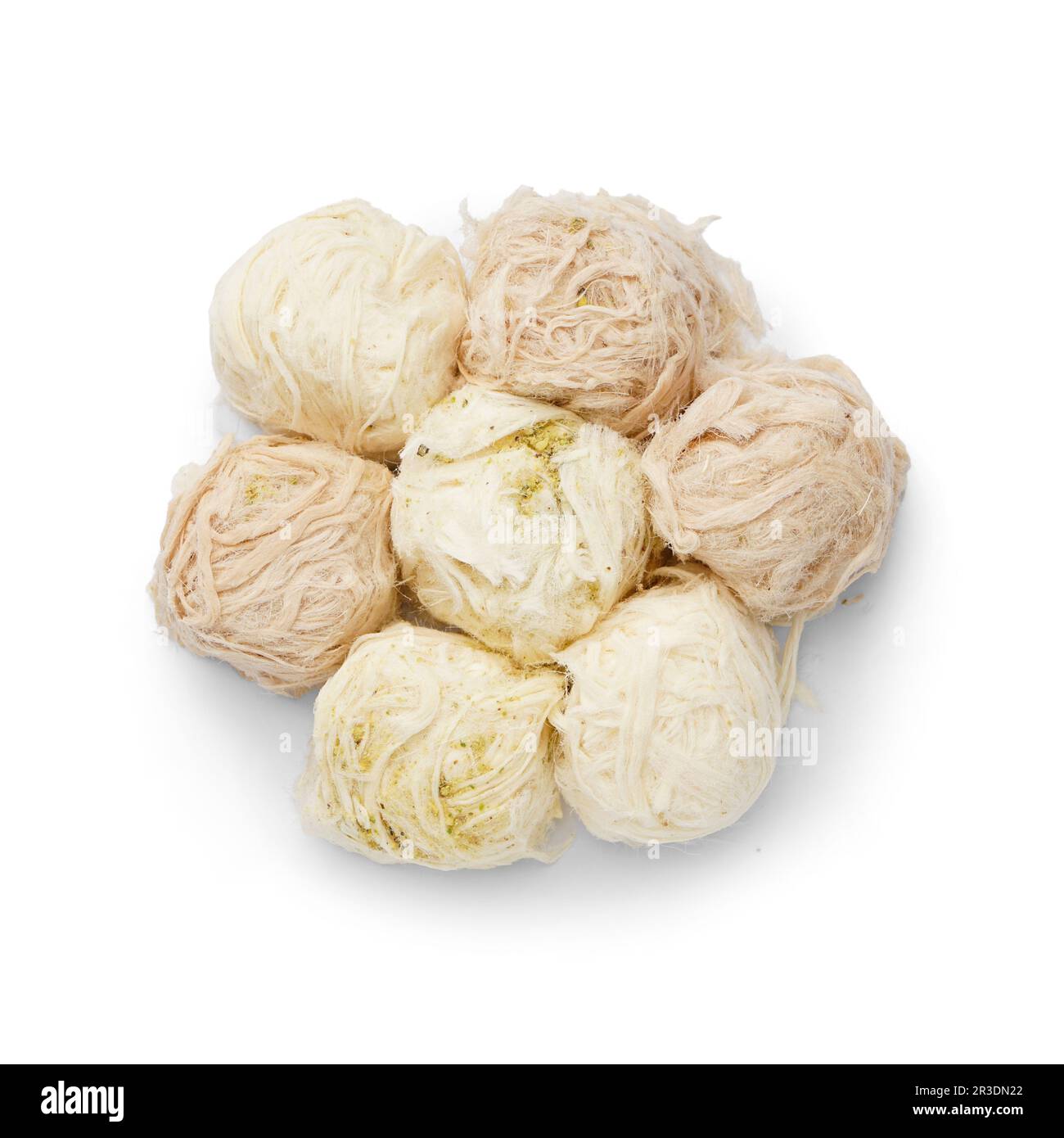 Tasty Turkish Pismaniye on white background Stock Photo - Alamy