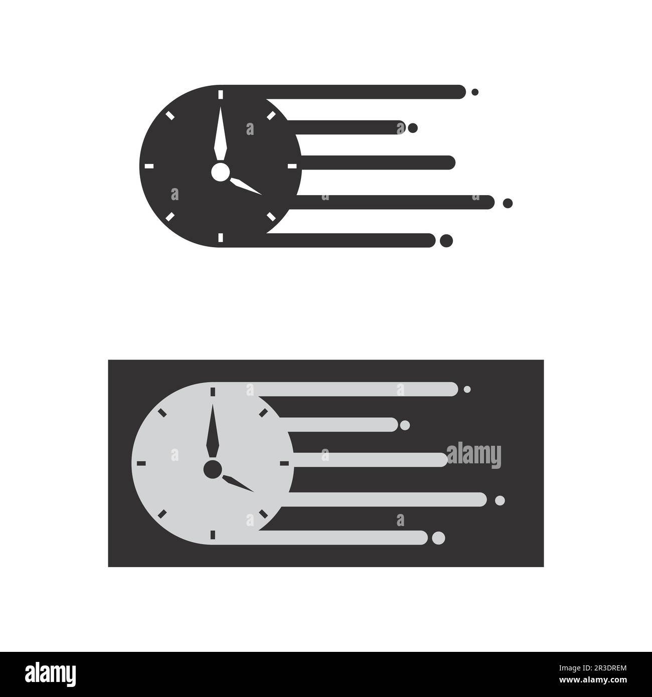 Faster Logo Template vector icon illustration design Stock Vector