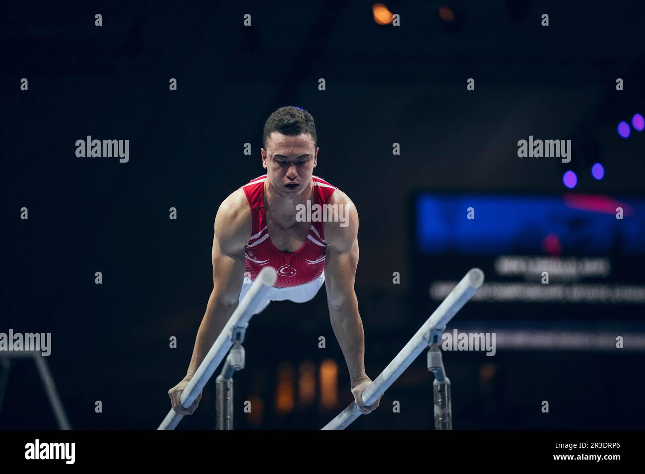 Ahmet Önder participating in the 2022 Munich European Gymnastics
