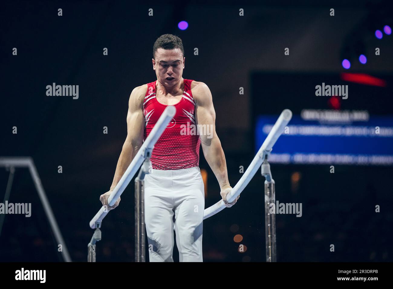Ahmet Önder participating in the 2022 Munich European Gymnastics