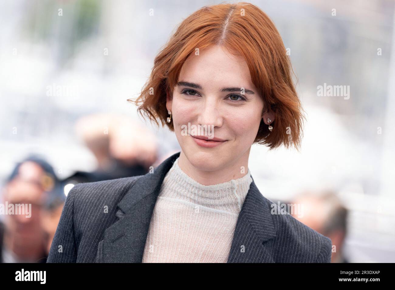 Cannes, France. 23rd May, 2023. Hari Nef attends The Idol photocall at ...