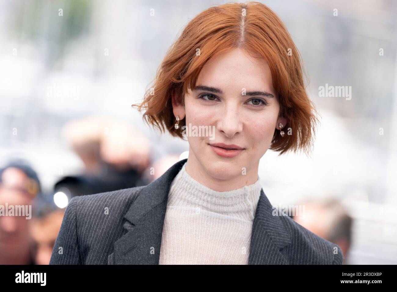 Cannes, France. 23rd May, 2023. Hari Nef attends The Idol photocall at ...