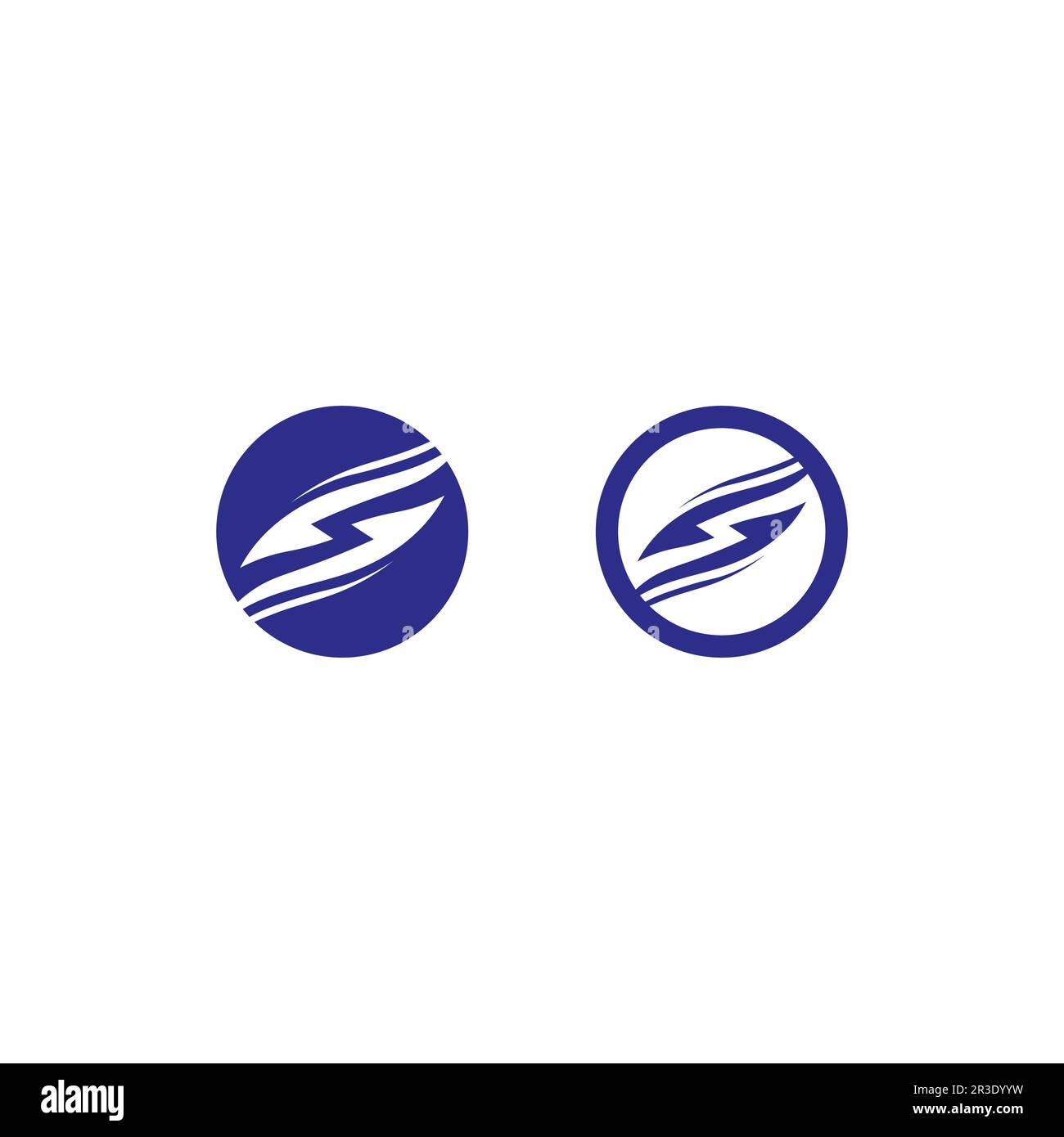 wave icon and water drop vector illustration design logo business Stock ...