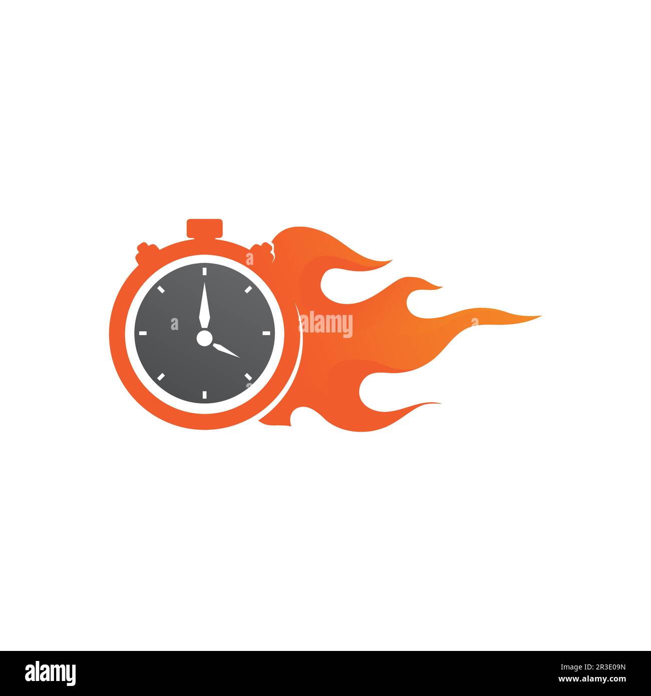 Faster Logo Template vector icon illustration design Stock Vector