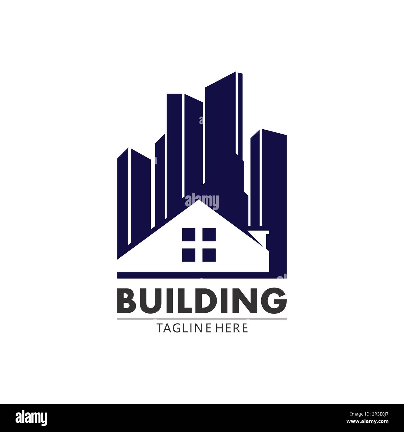 Real estate and home buildings vector logo icons template Stock Vector ...