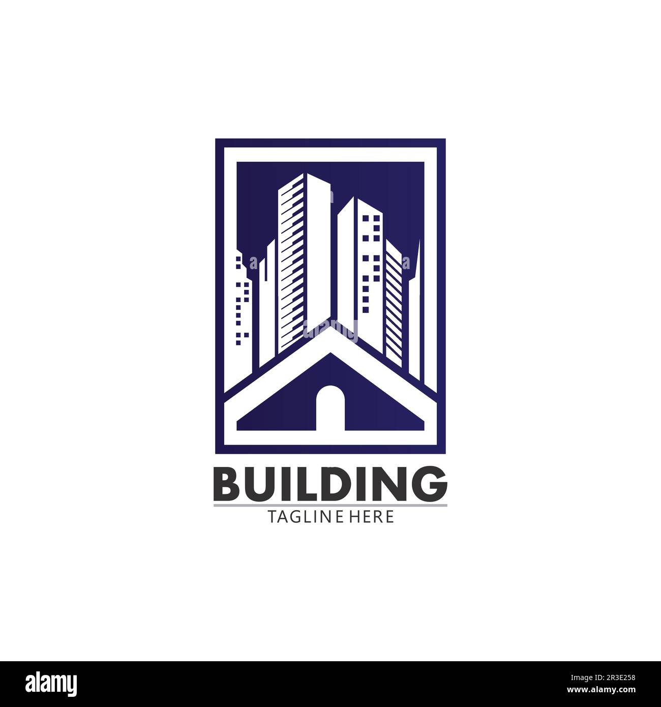 Real estate and home buildings vector logo icons template Stock Vector ...