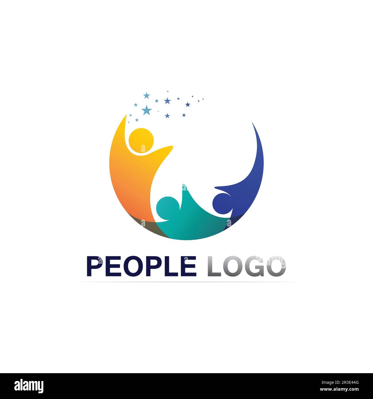 People Icon work group Vector illustration design Stock Vector