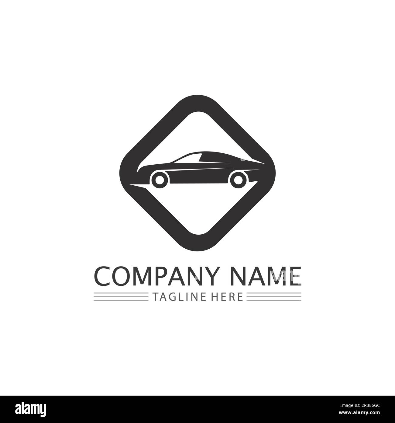 Car icons and vector logo automobiles for travel truck bus and other ...