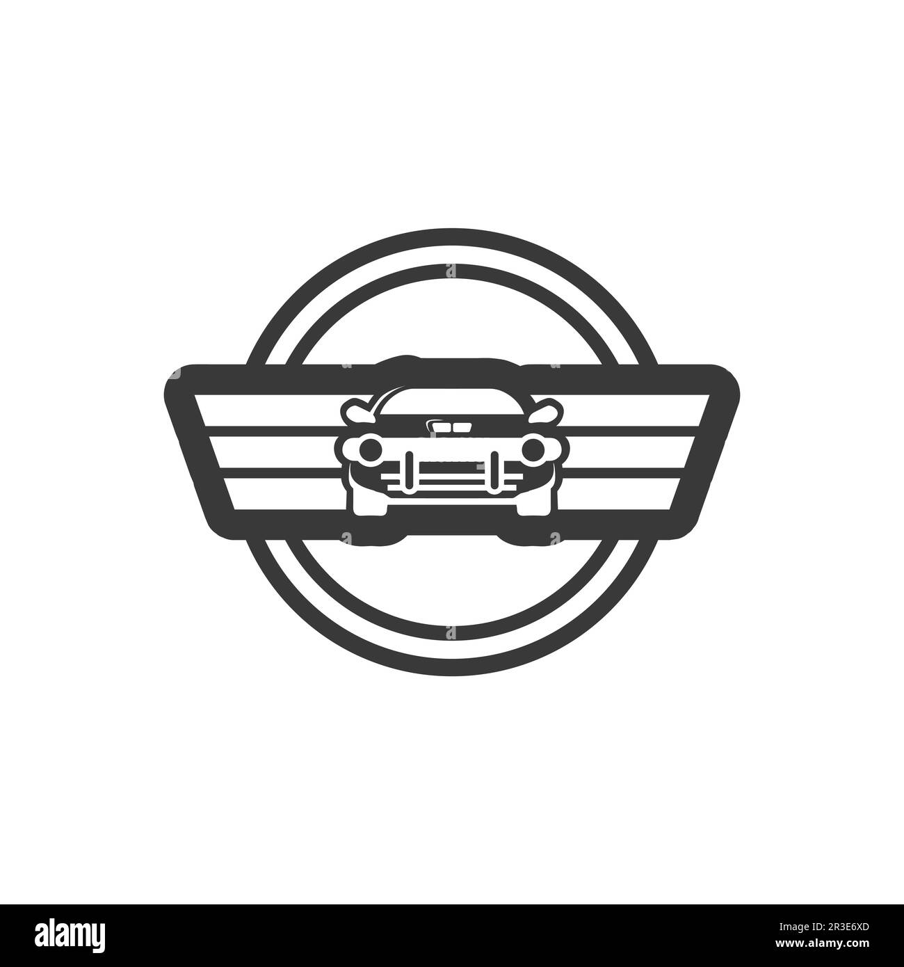 Car icons and vector logo automobiles for travel truck bus and other ...
