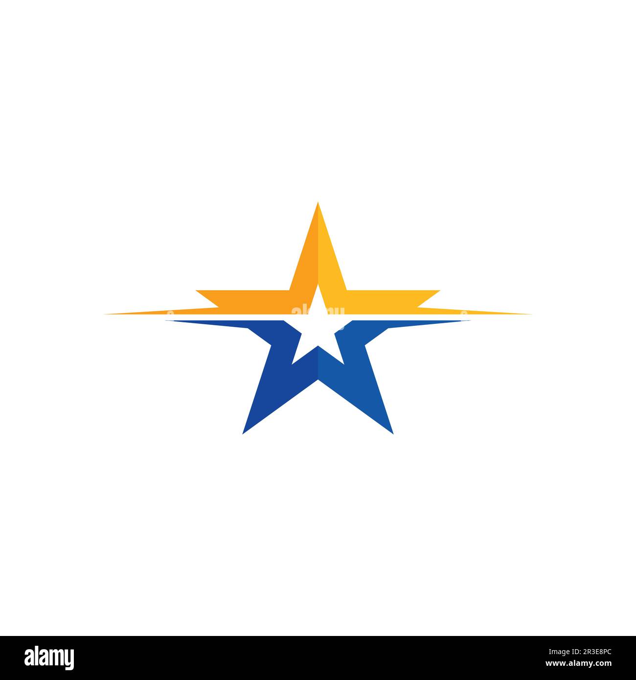 Star icon and logo  Template vector illustration design Stock Vector