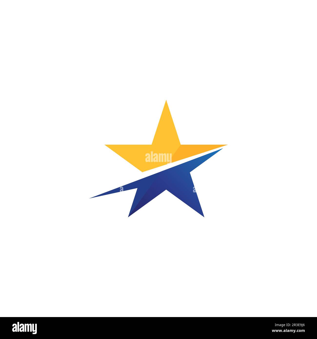 Star icon and logo  Template vector illustration design Stock Vector